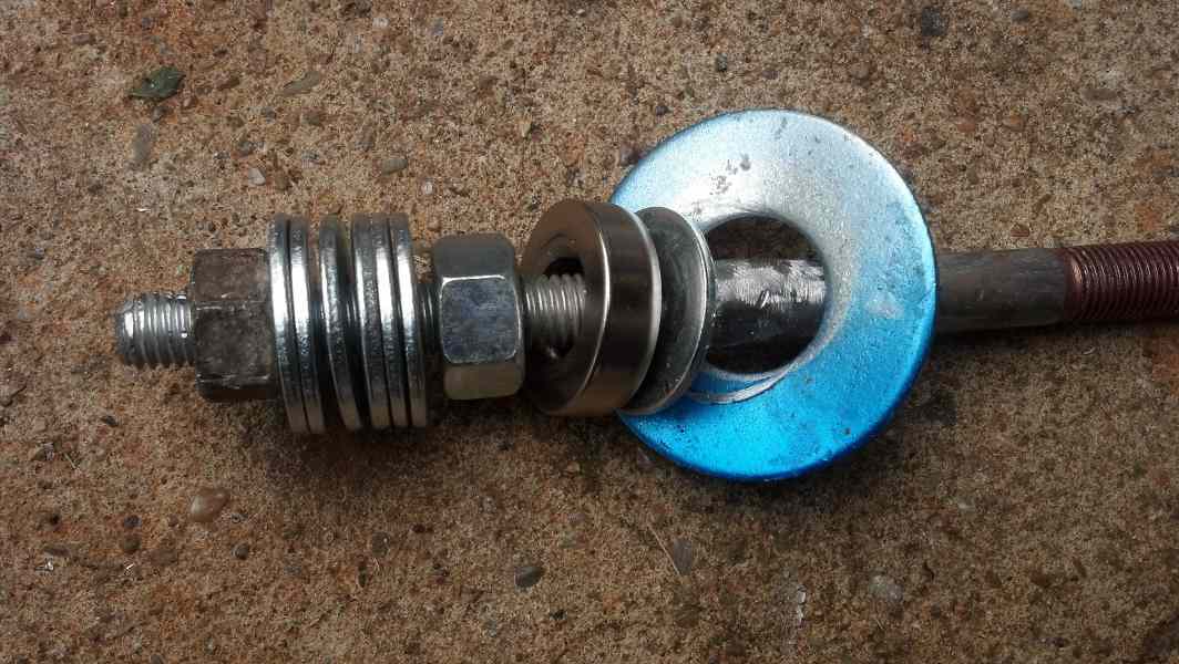 Crank pulley tool for the Chrysler motor. Even a DIY installer.