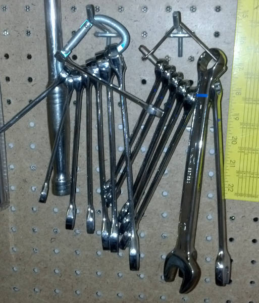 Simple Wrench storage