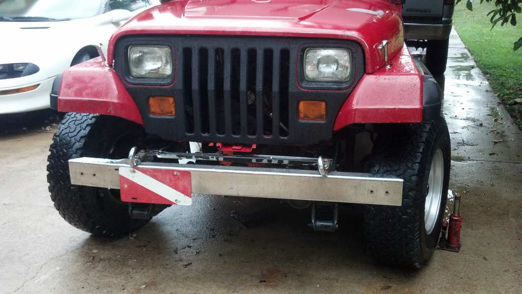 Jeep YJ Grill mod