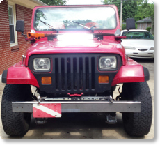 Jeep Hood LED Bar