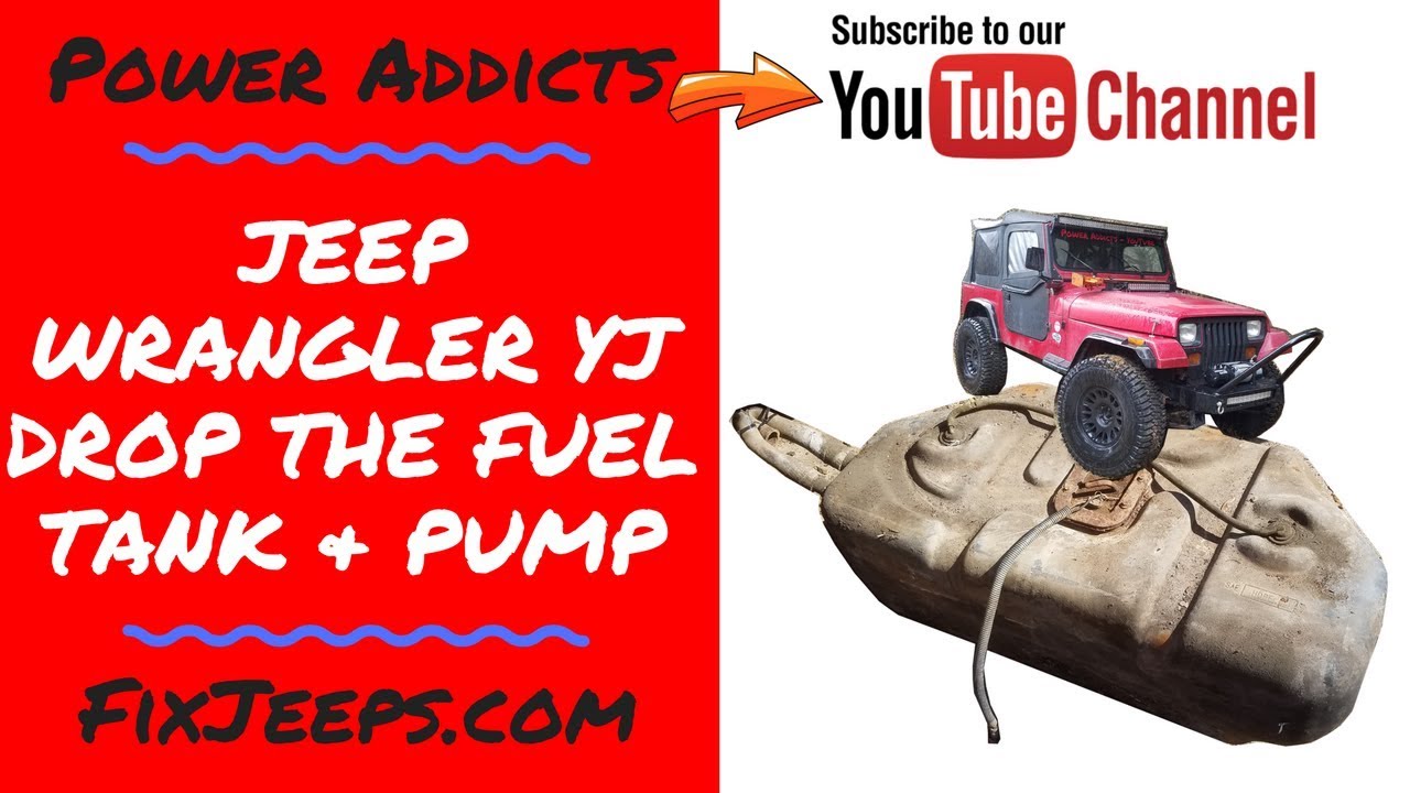 Jeep Wrangler YJ Fuel Tank Removal