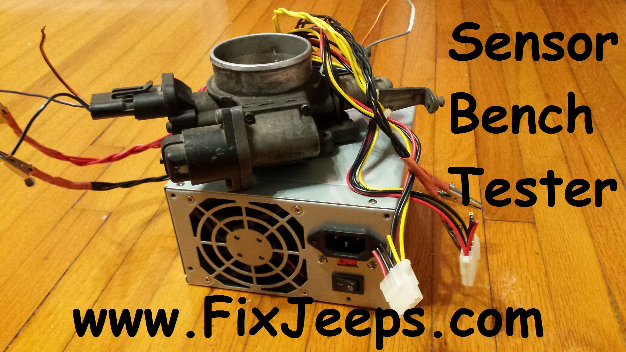 Bench top Jeep sensor tester