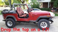 Jeep soft top